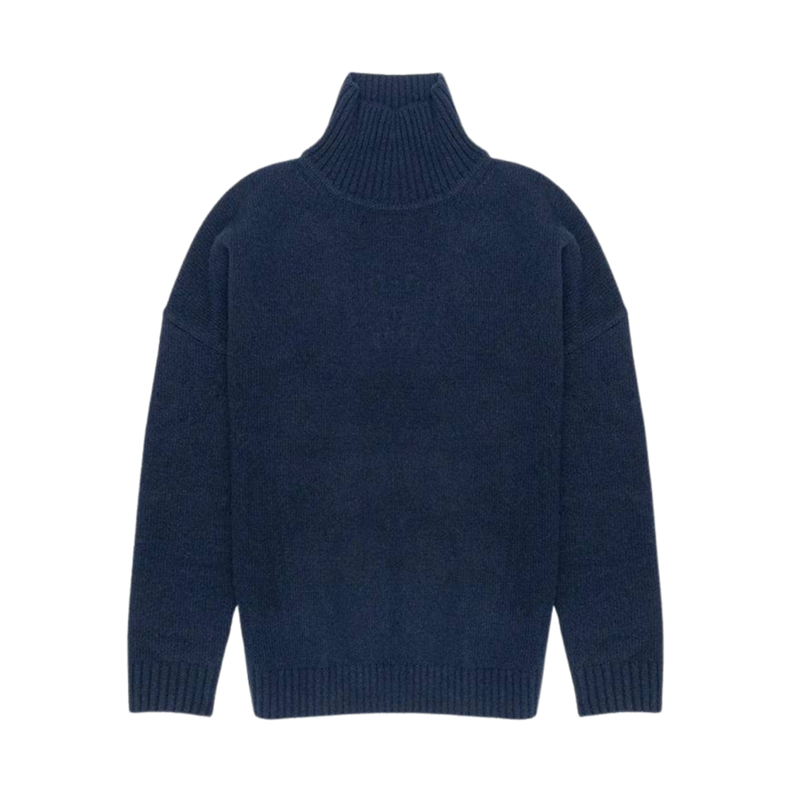 BENITO-012 (W) Weekend Max Mara Benito Virgin Wool Turtleneck Navy