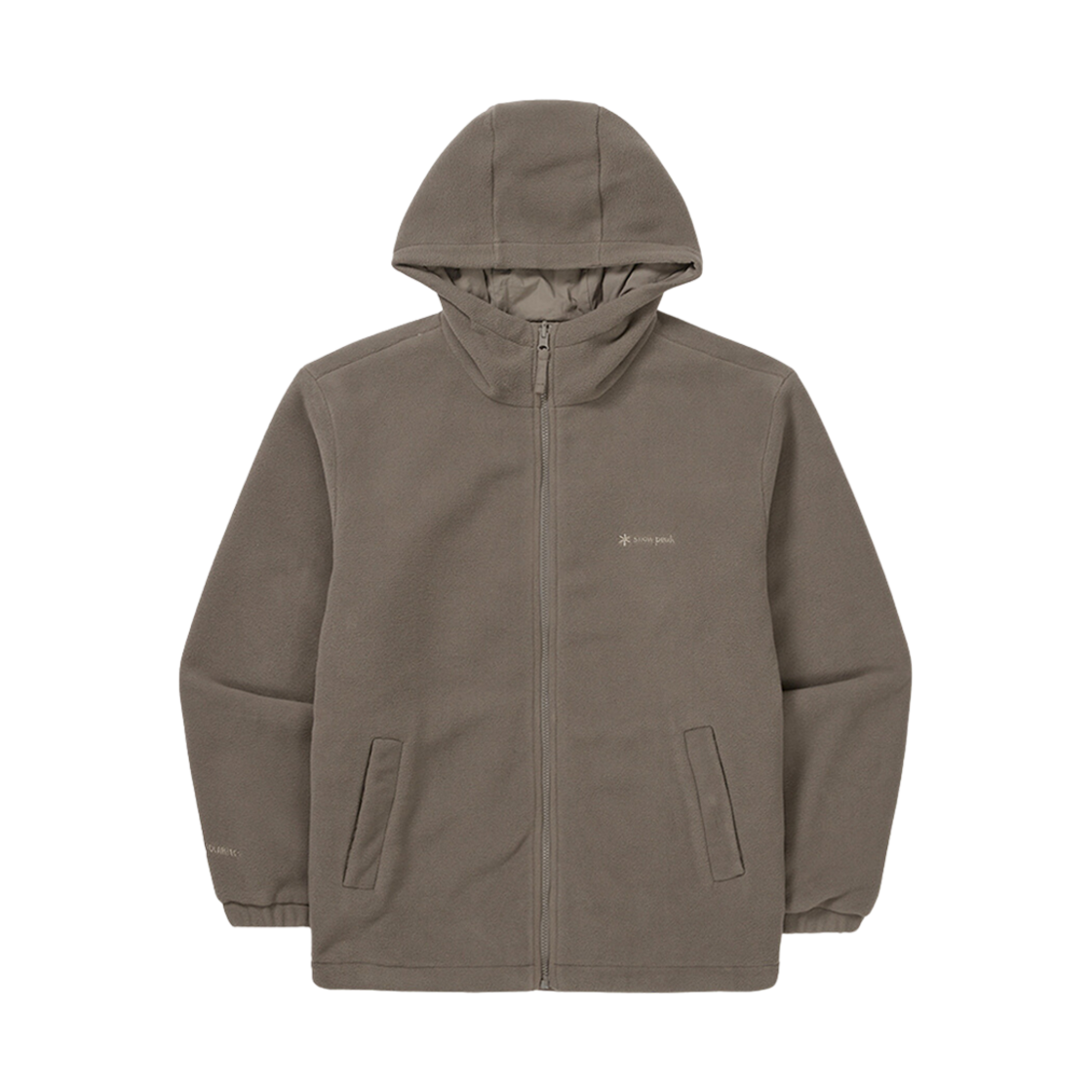 S24WMTFJ74DK Snow Peak Polartec Reversible Hooded Zip-Up Dark Khaki
