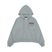 NewJeans Bunnies Camp Set-Up Hoodie Grey
