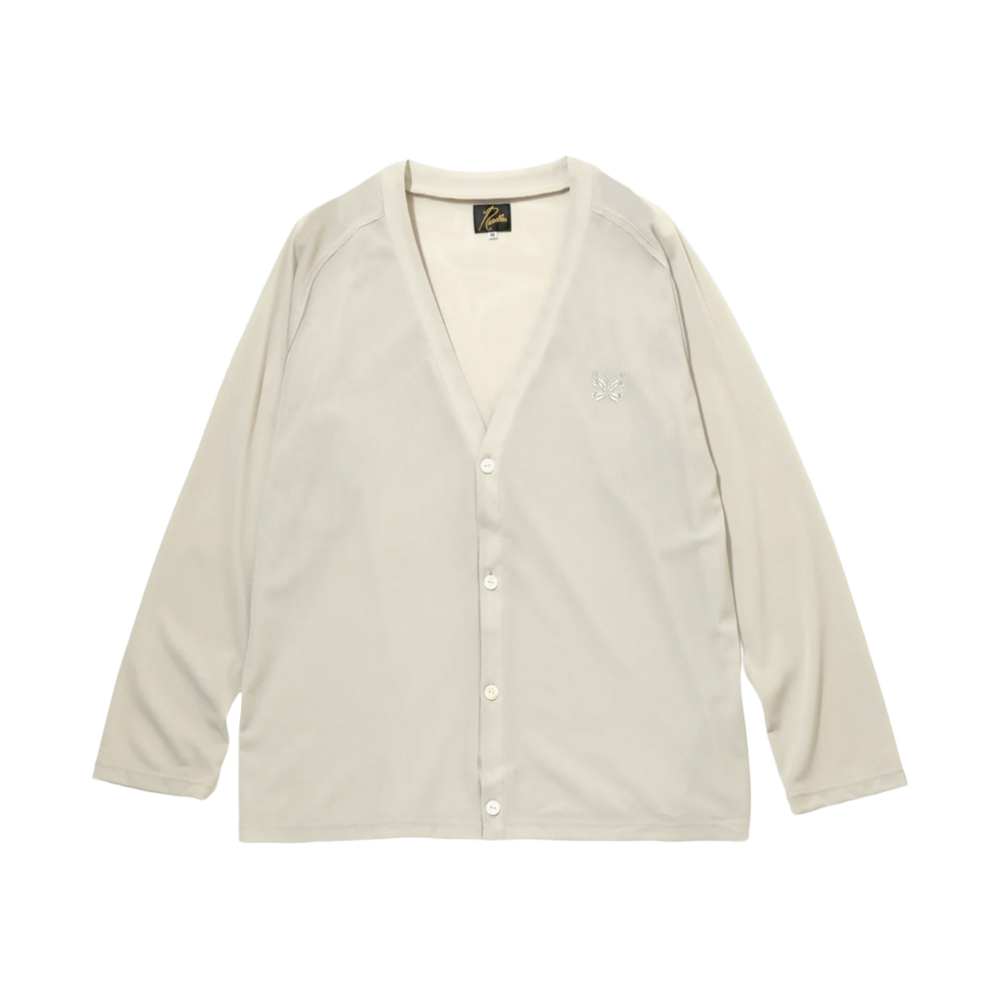 니들스 브이넥 폴리 메쉬 가디건 토프(Needles V-Neck Poly Mesh Cardigan Taupe)