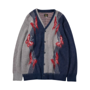 Needles x Freak's Store Mohair Papillon Cardigan Navy
