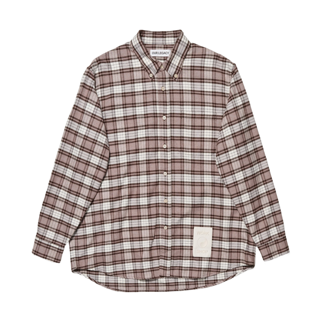 아워레가시 워크샵 셔츠 브라운 체크(Our Legacy Work Shop Shirt Brown Check)