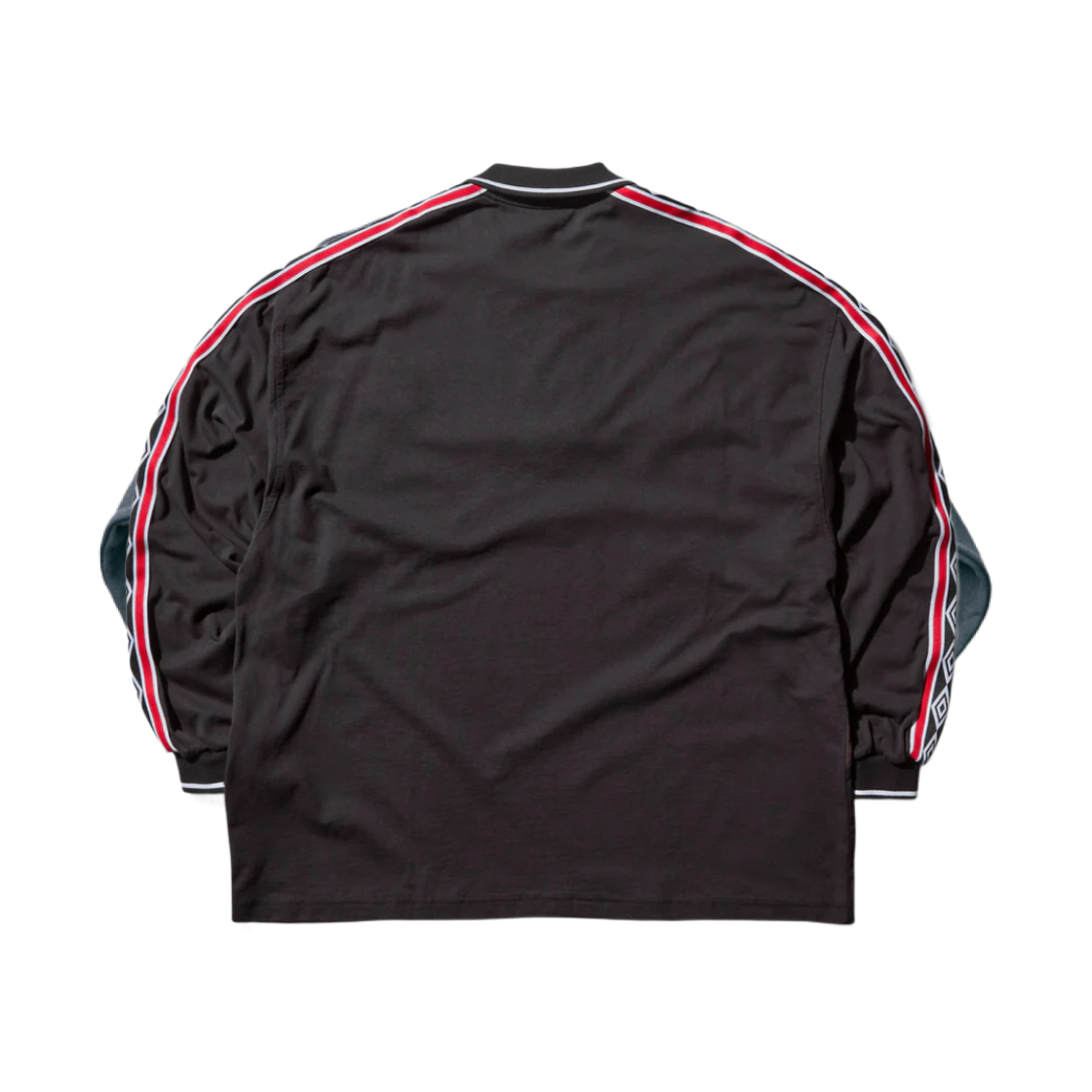 엄브로 x 슬램잼 테이프드 폴로 블랙(Umbro x Slam Jam Taped Polo Black) - 2