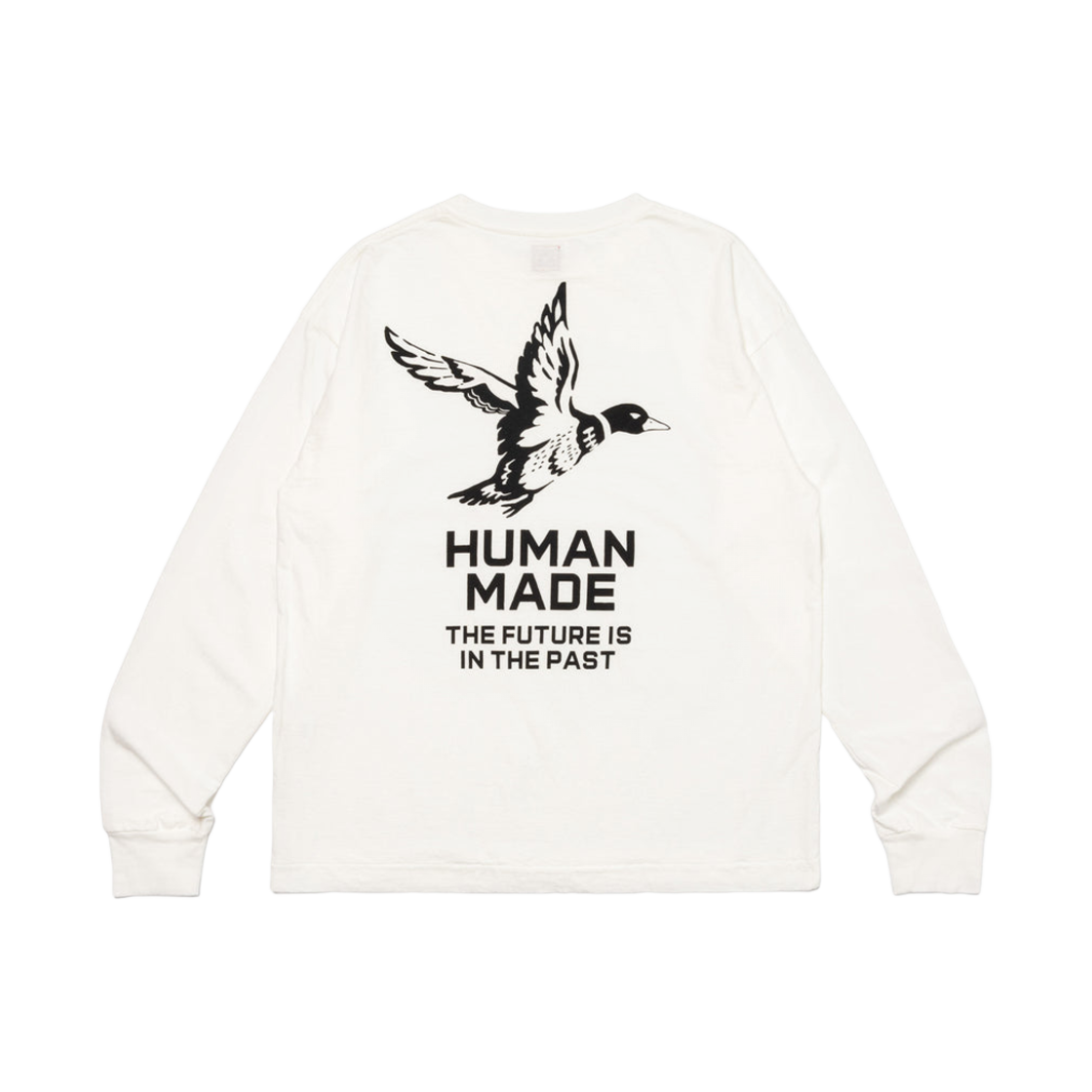 HM27CS015 Human Made Graphic L/S T-Shirt White