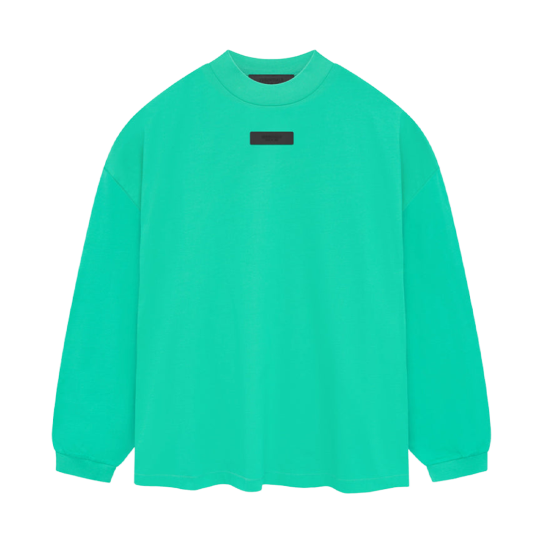 - Essentials LS T-Shirt Mint Leaf - 24SS