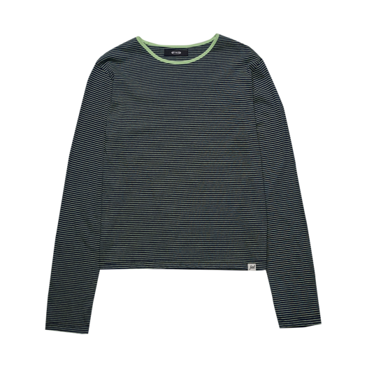 S36607 FAD Stripe Long Sleeves Navy