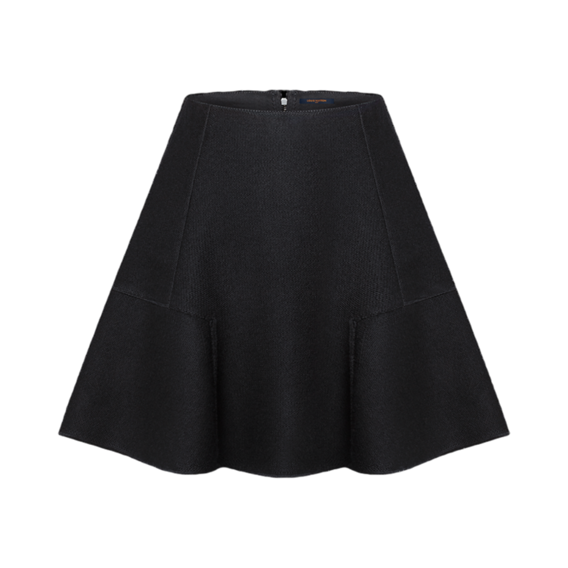 (W) 루이비통 컴팩트 니트 미니 스커트 블랙((W) Louis Vuitton Compact Knit Mini Skirt Black)