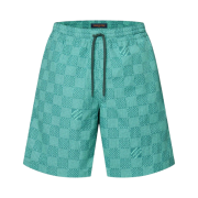 Louis Vuitton Printed Nylon Swimshorts Teal