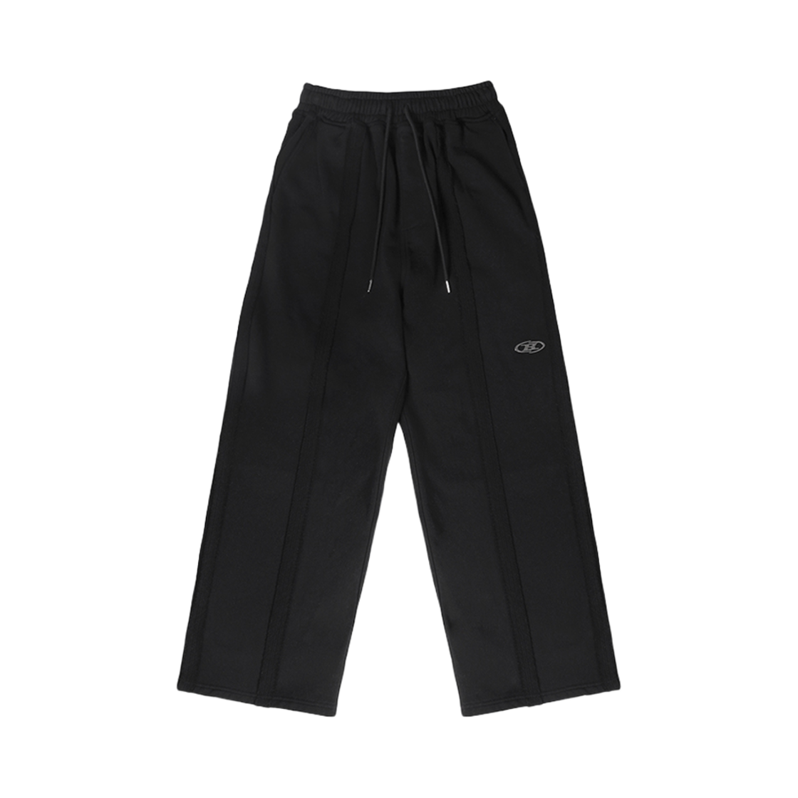 본투윈 리버스 아웃심 와이드 팬츠 블랙