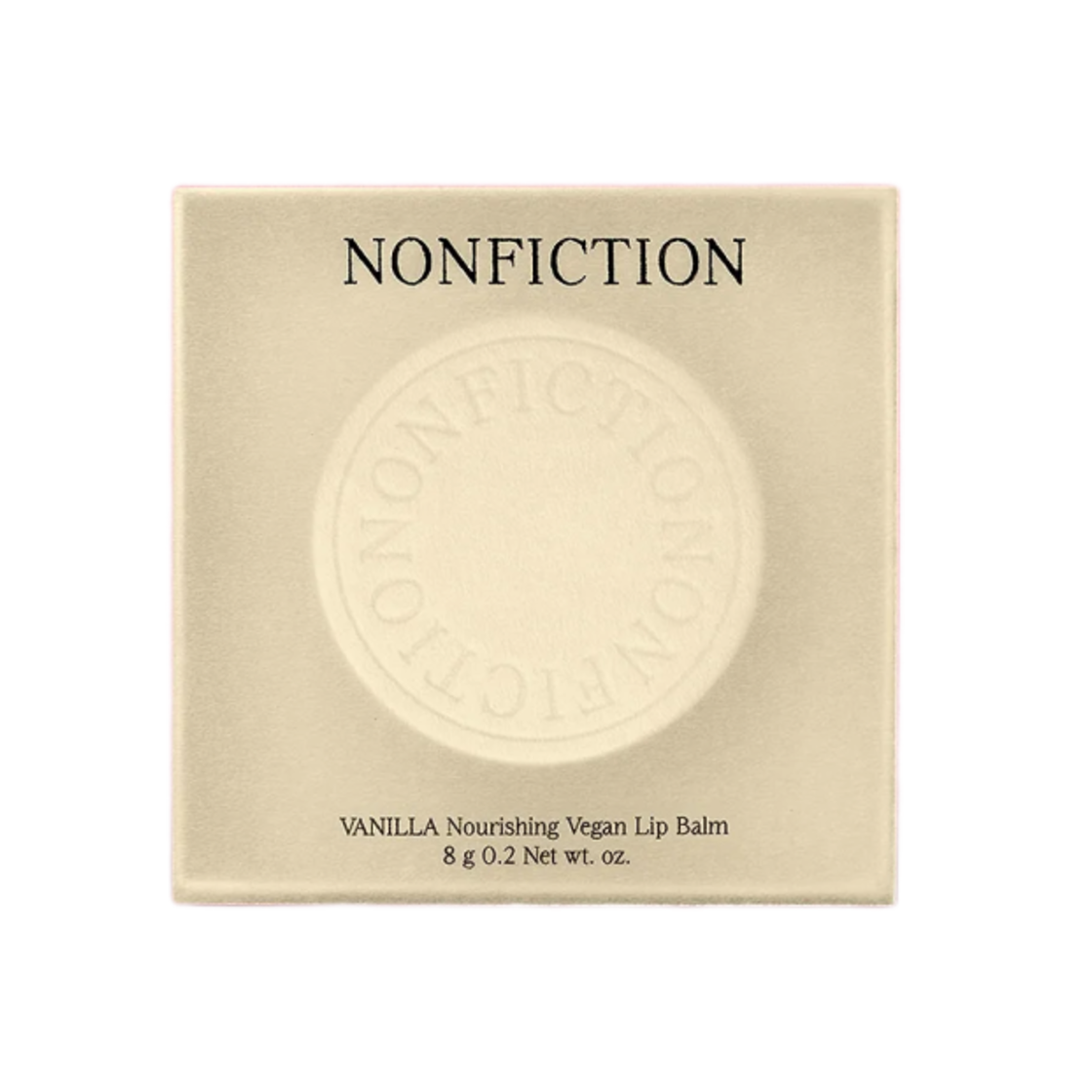 논픽션 바닐라 너리싱 비건 립밤(Nonfiction Vanilla Nourishing Vegan Lip Balm)