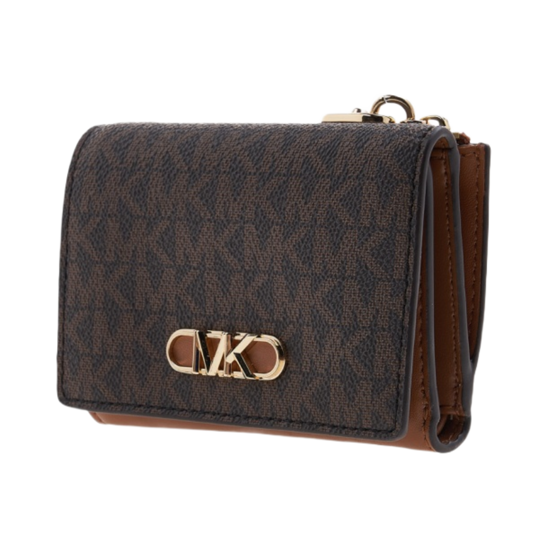마이클 코어스 파커 미디움 로고 트라이폴드 월렛 브라운 에이콘(Michael Kors Parker Medium Logo Tri-Fold Wallet Brown Acorn) - 2