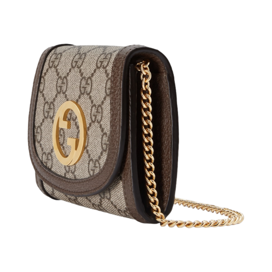 구찌 블론디 미디움 체인 지갑 베이지 에보니 슈프림(Gucci Blondie Medium Chain Wallet Beige Ebony Supreme) - 2