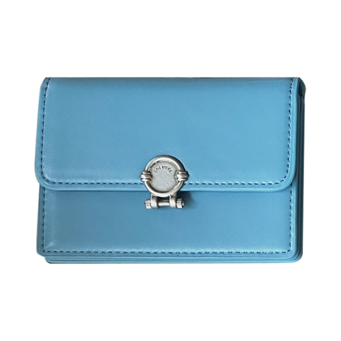 루에브르 레트르 카드 월렛 마린(Loeuvre Lettre Card Wallet Marine)