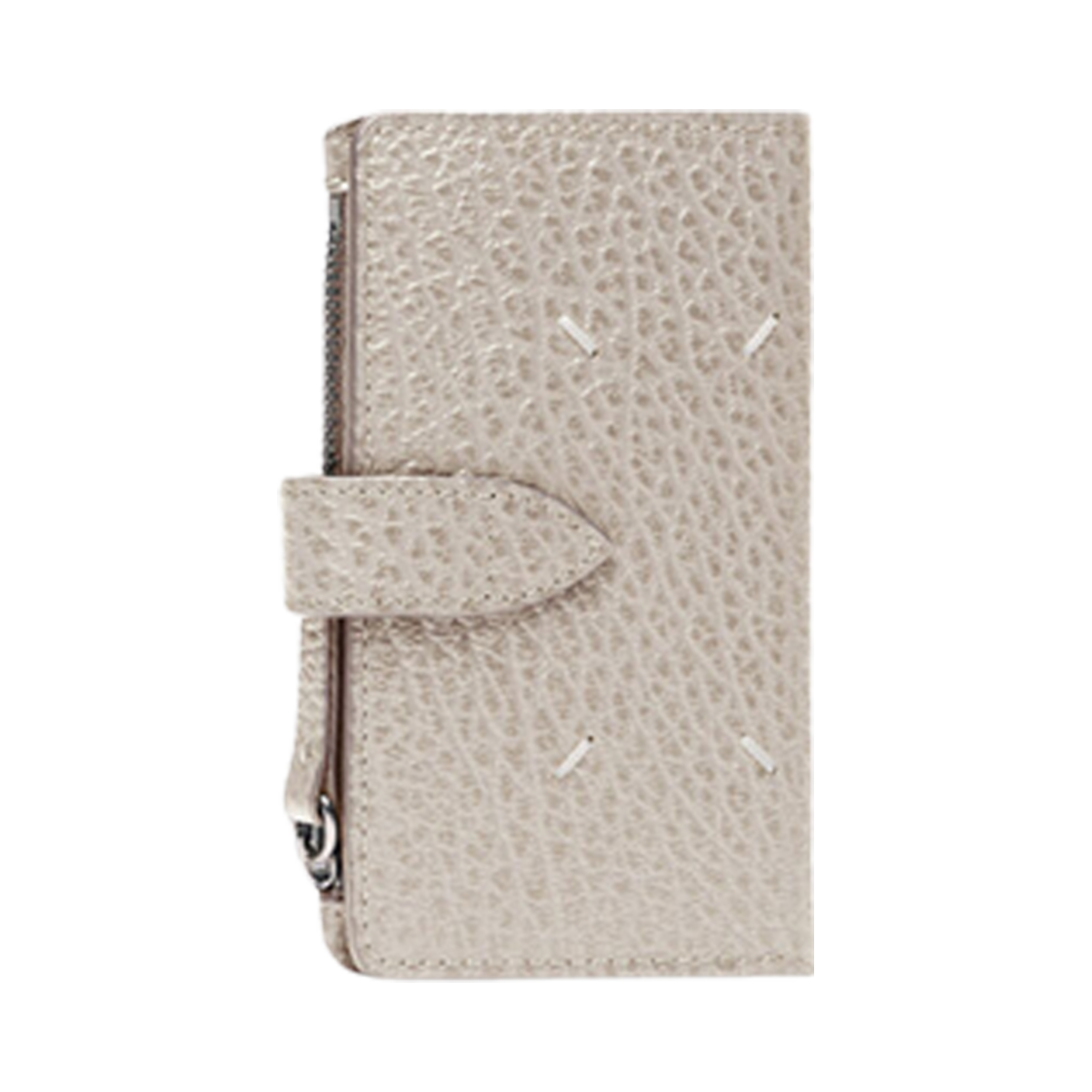 메종 마르지엘라 포 스티치 지퍼 월렛 라이트 그레이(Maison Margiela Four Stitch Zip Wallet Light Grey) - 1