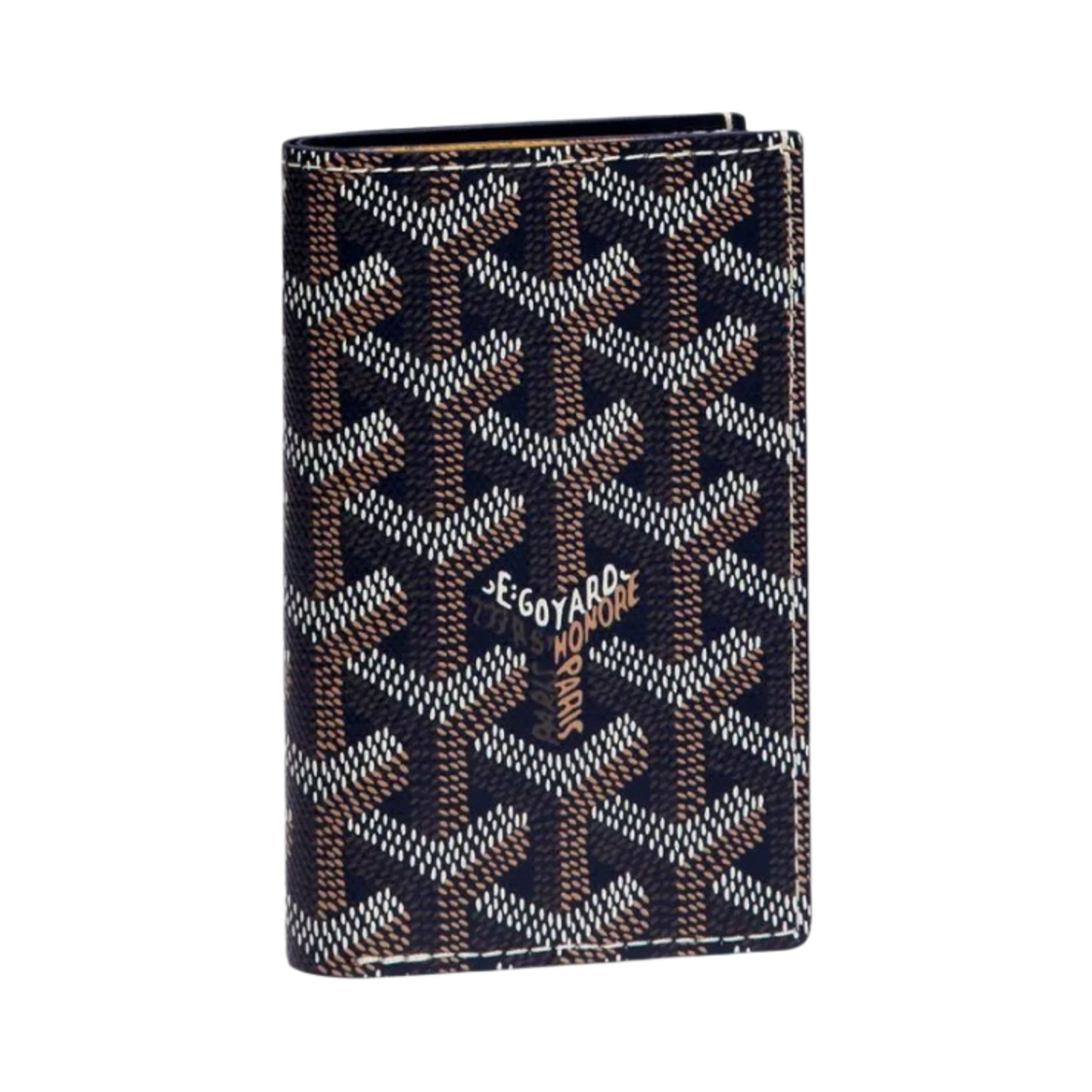 APMPIERRE-12 Goyard Saint Pierre Card Holder Navy - 대표 이미지 #1