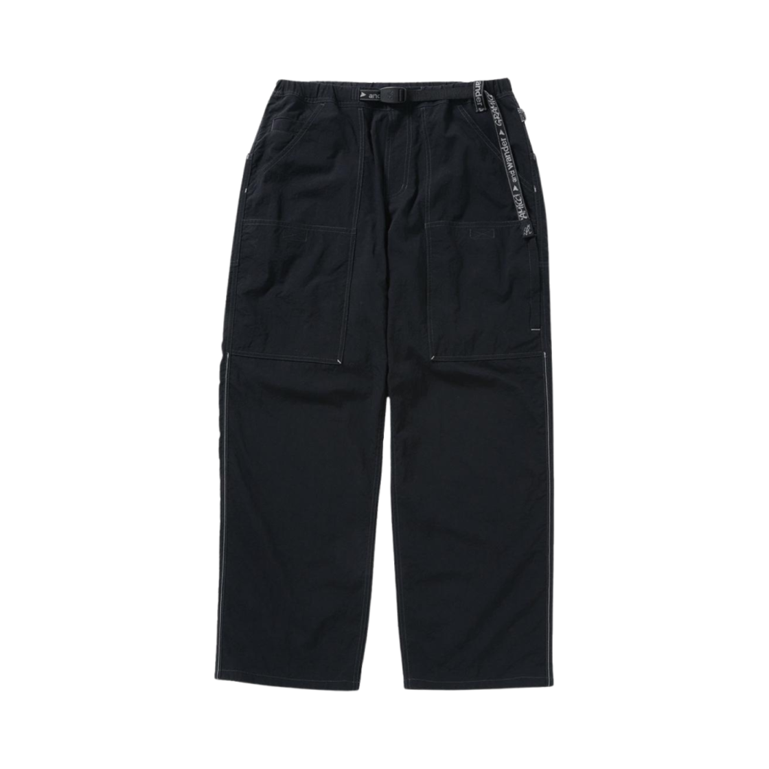 앤드 원더 x 그라미치 나일론 EQT 팬츠 블랙(And Wander x Gramicci Nylon EQT Pants Black)
