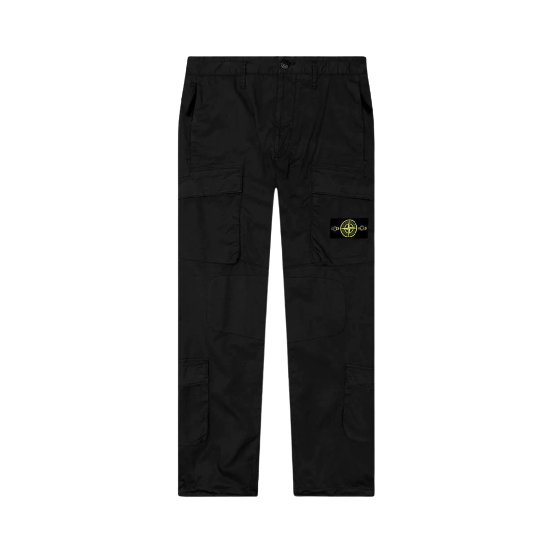 스톤 아일랜드 30719 수피마 코튼 트윌 스트레치 TC 카고 팬츠 블랙 - 22SS