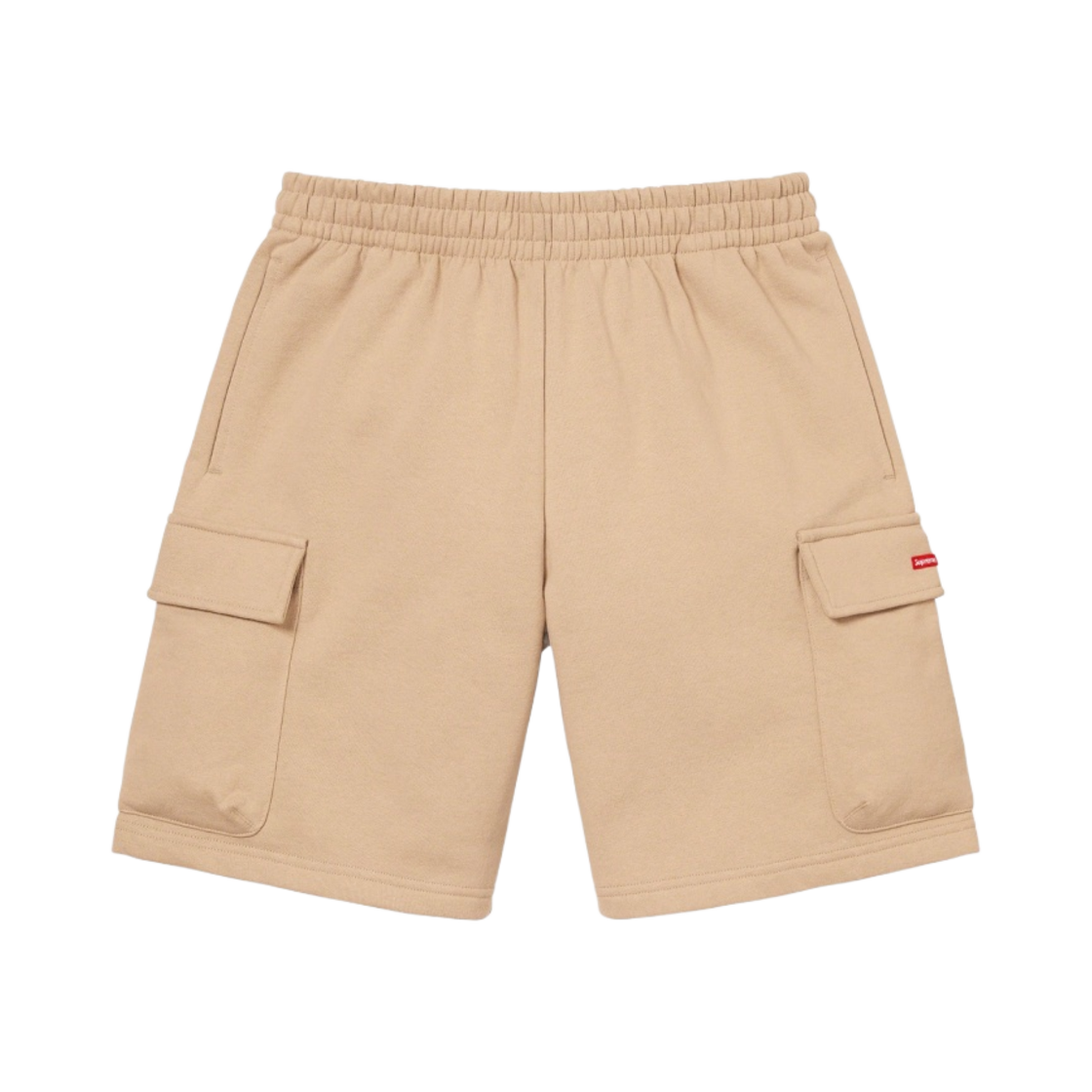 슈프림 스몰 박스 배기 카고 스웨트쇼츠 탄 - 23SS(Supreme Small Box Baggy Cargo Sweatshorts Tan - 23SS) - 1