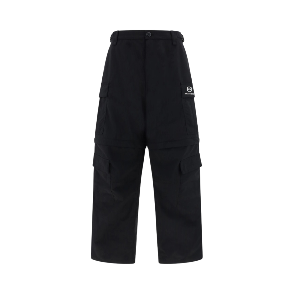 발렌시아가 유니티 스포츠 아이콘 카고 팬츠 블랙