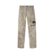 Stone Island 306E2 Naslan Light Rain Camo Print Cargo Pants Ecru - 21FW