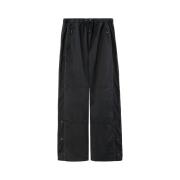Polyteru 1011 Nylon Track Pants Triple Black - 24SS
