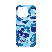 BAPE ABC Camo iPhone 16 Pro Case Blue