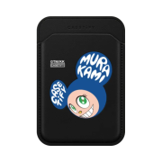 Casetify x Murakami Takashi Dob, and Then Blue Snappy BioVeg Magsafe Card Wallet