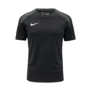 Nike Dri-Fit Strike Short Sleeve Football Top Black White - Asia