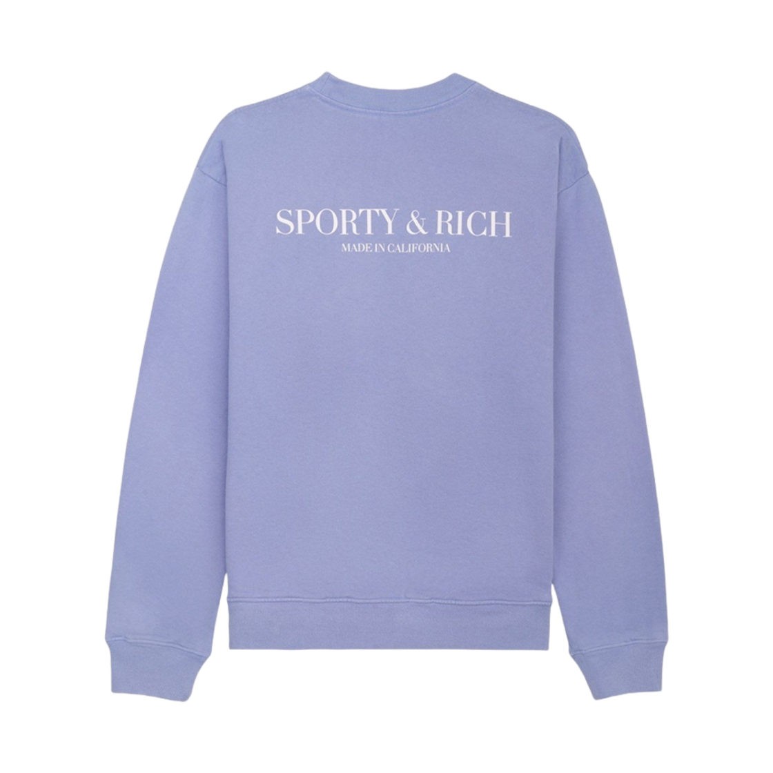 스포티 앤 리치 메이드 인 캘리포니아 크루넥 페리윙클(Sporty & Rich Made In California Crewneck Periwinkle) - 2