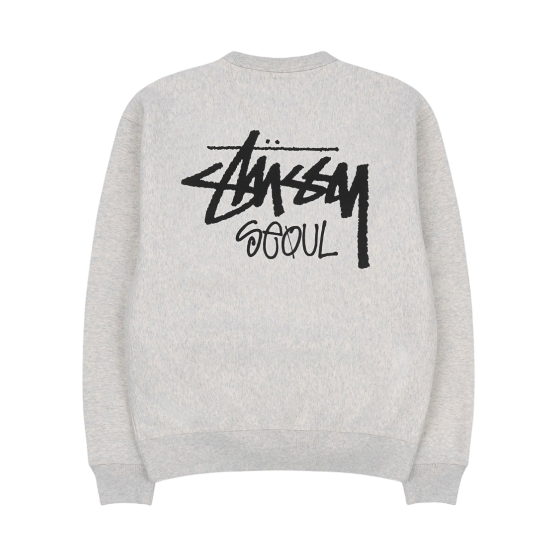 스투시 스탁 서울 크루넥 애쉬 헤더(Stussy Stock Seoul Crew Ash Heather)
