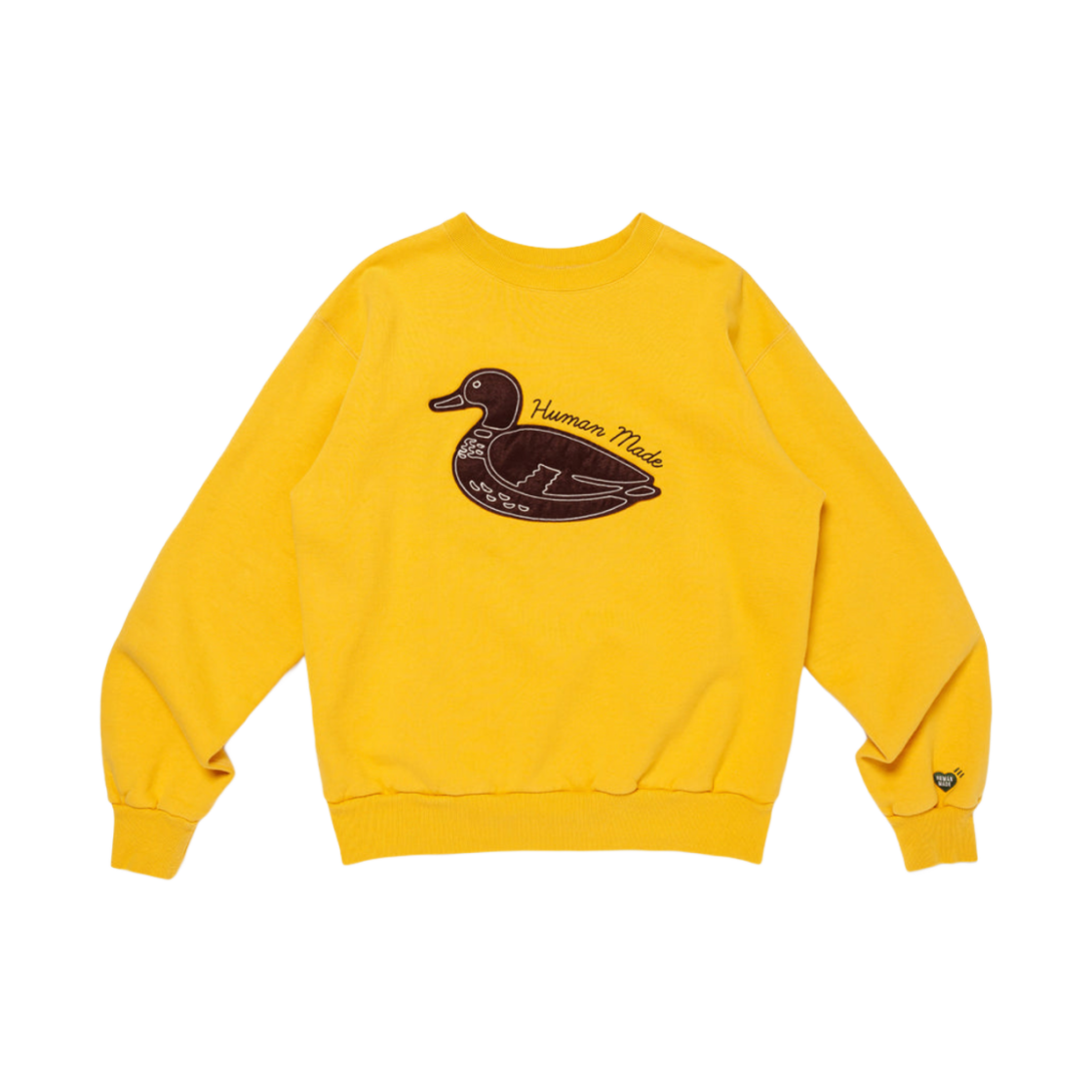 HM28CS014 Human Made Graphic Sweatshirt Yellow