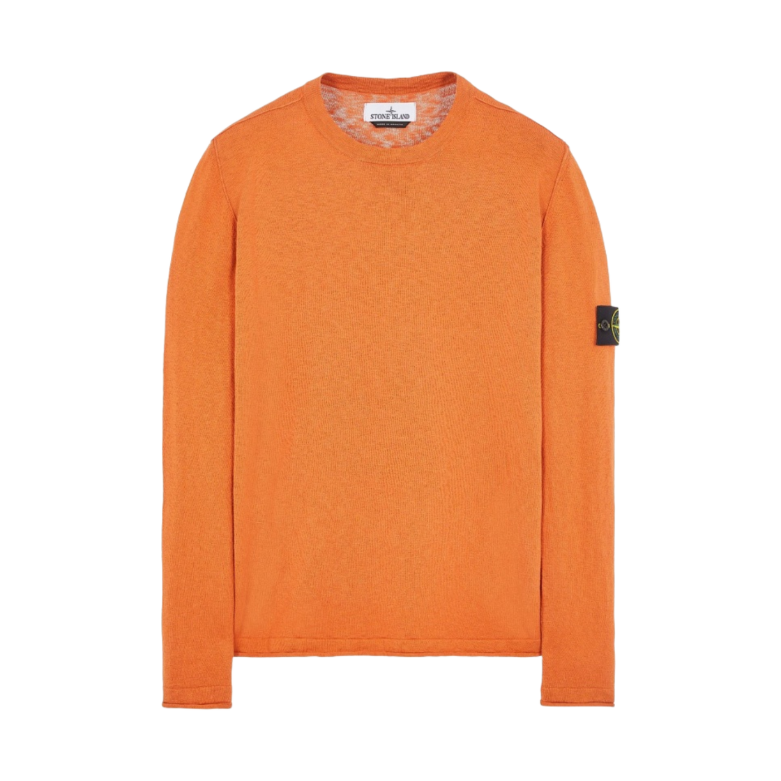 스톤 아일랜드 502B0 크루넥 니트탑 시에나 브라운 - 23SS(Stone Island 502B0 Crewneck Knit Sienna Brown - 23SS) - 1
