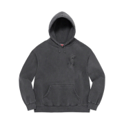 Supreme Overdyed S Logo Hooded Sweatshirt Black - 23SS