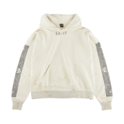 Saint Mxxxxxx x Denim Tears Mural Hoodie Grey - 23SS