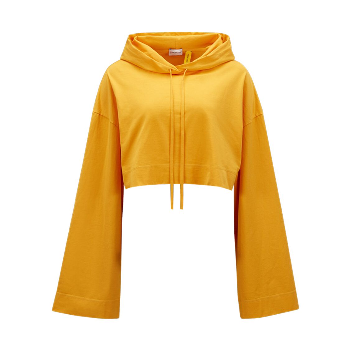 (W) 몽클레르 크롭 후드 오렌지 - 23SS((W) Moncler Cropped Hoodie Orange - 23SS) - 1