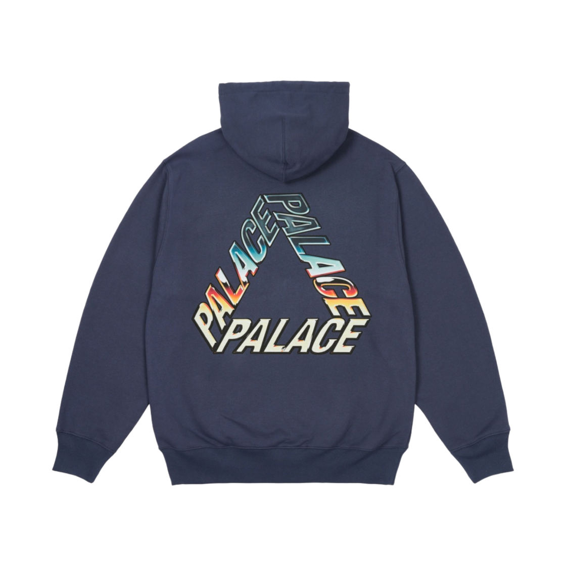- Palace Chrome P3 Hood Navy - 24SS