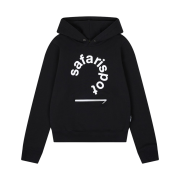 Safarispot 1/2 S.T.C CITY HOODIE BALCK