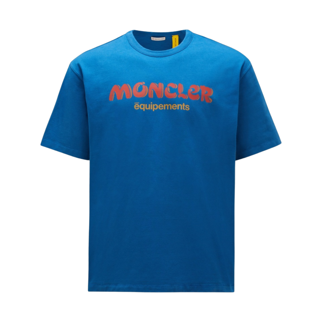 몽클레르 x 살레헤 벰버리 로고 티셔츠 블루(Moncler x Salehe Bembury Logo T-shirt Blue) - 1