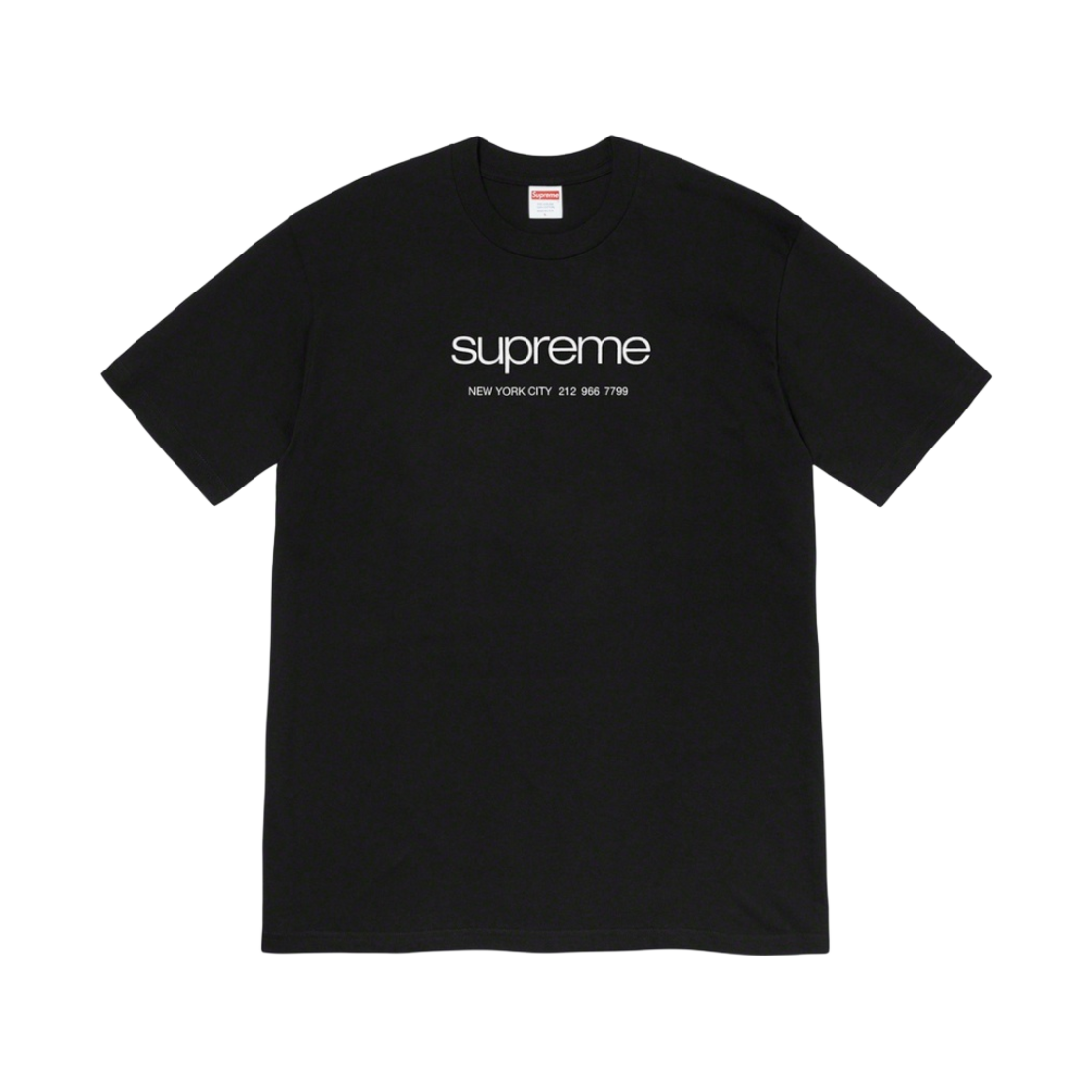 슈프림 샵 티셔츠 블랙 - 20SS