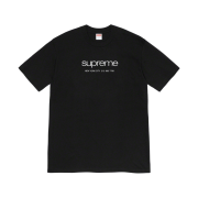 Supreme Shop T-Shirt Black - 20SS