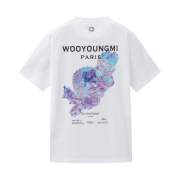 Wooyoungmi 3D Coral Back Logo T-Shirt White - 25SS