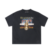 Project G/R Bluesnake Washed T-Shirt Black