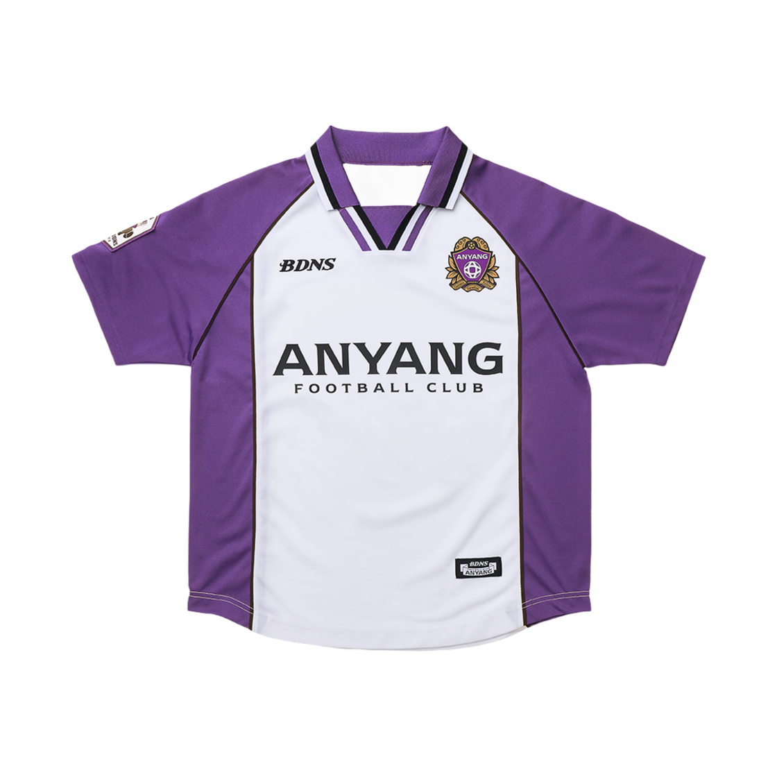 빠더너스 x FC 안양 챔피언 숏슬리브 저지 화이트(BDNS x FC Anyang Champion S/S Jersey White)
