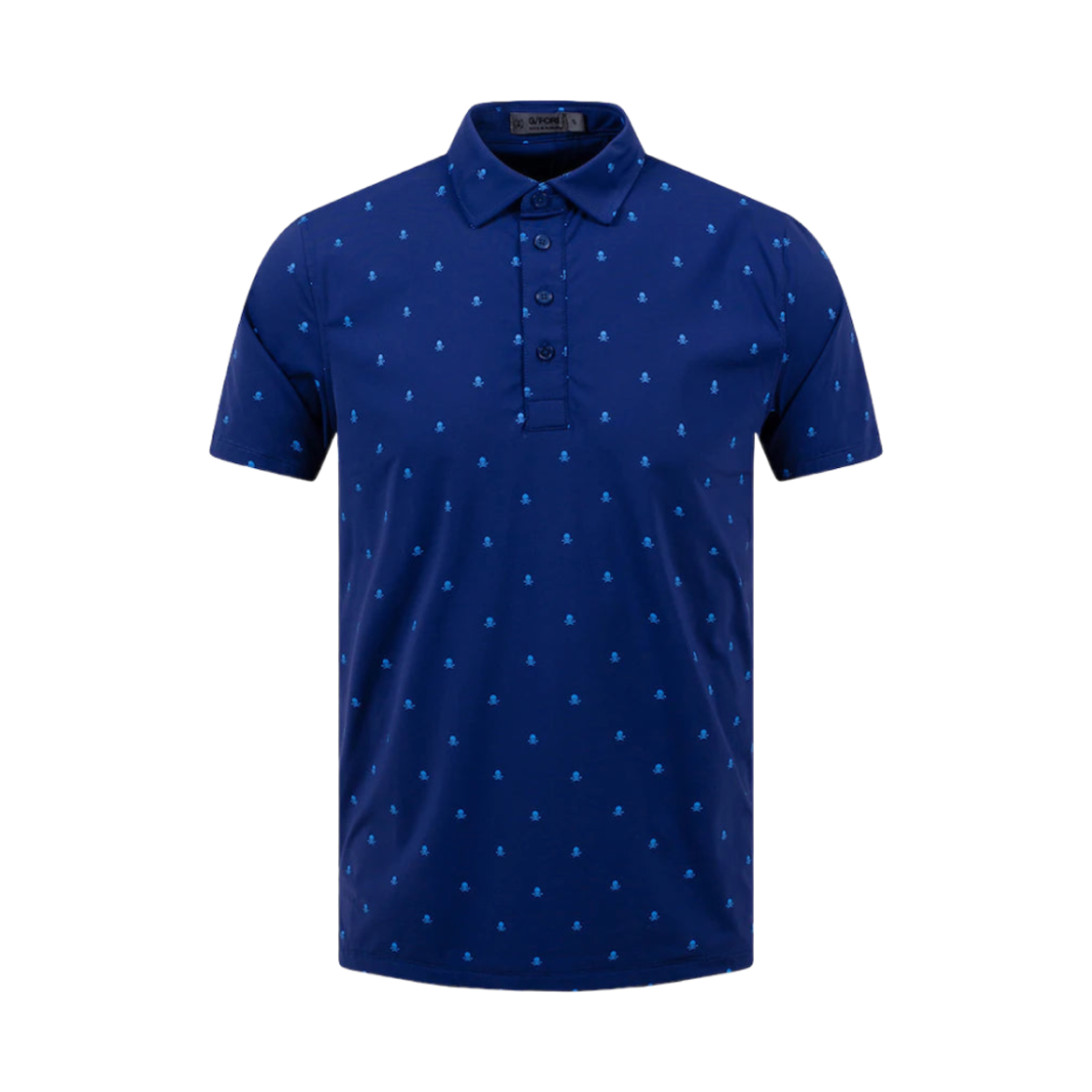 G4MF22K104 G/Fore Skull T's Slim Fit Polo Navy