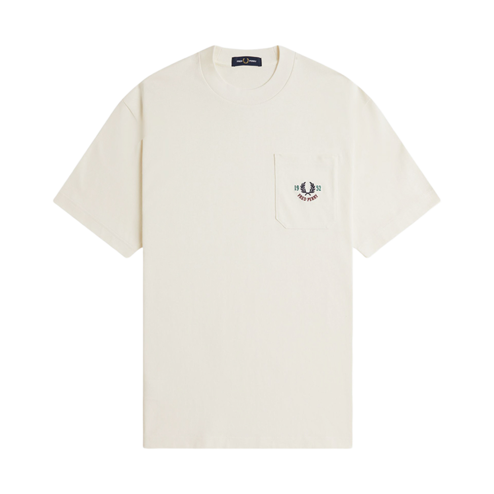프레드페리 클럽하우스 릴렉스드 1952 티셔츠 에크루(Fred Perry Clubhouse Relaxed 1952 T-Shirt Ecru)