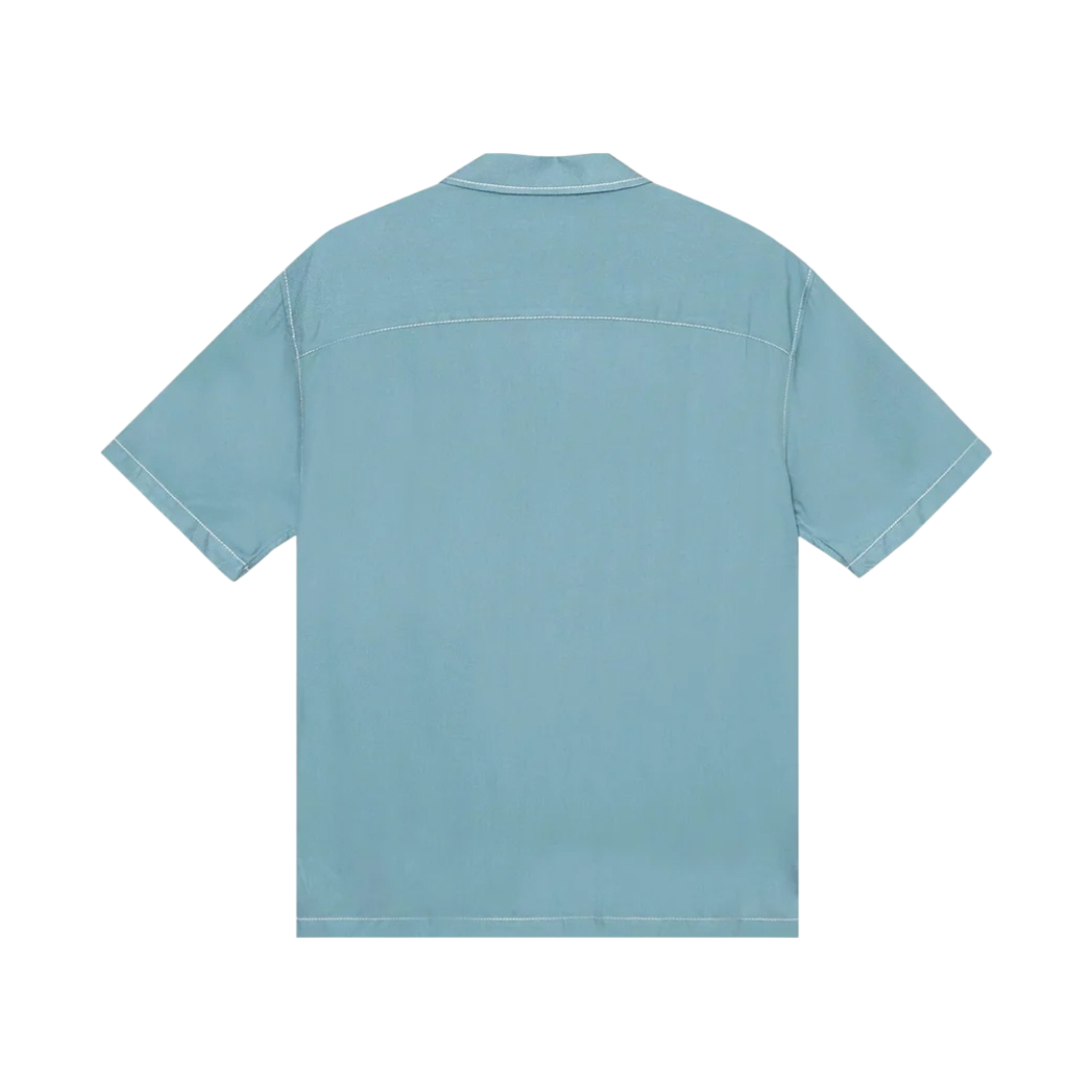 스투시 콘트라스트 픽 스티치 셔츠 블루(Stussy Contrast Pick Stitched Shirt Blue) - 2