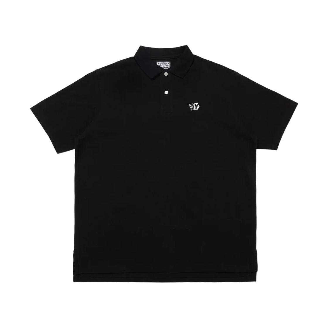 베르디 웨이스티드 유스 빅 폴로 셔츠 블랙(Verdy Wasted Youth Big Polo Shirt Black) - 1