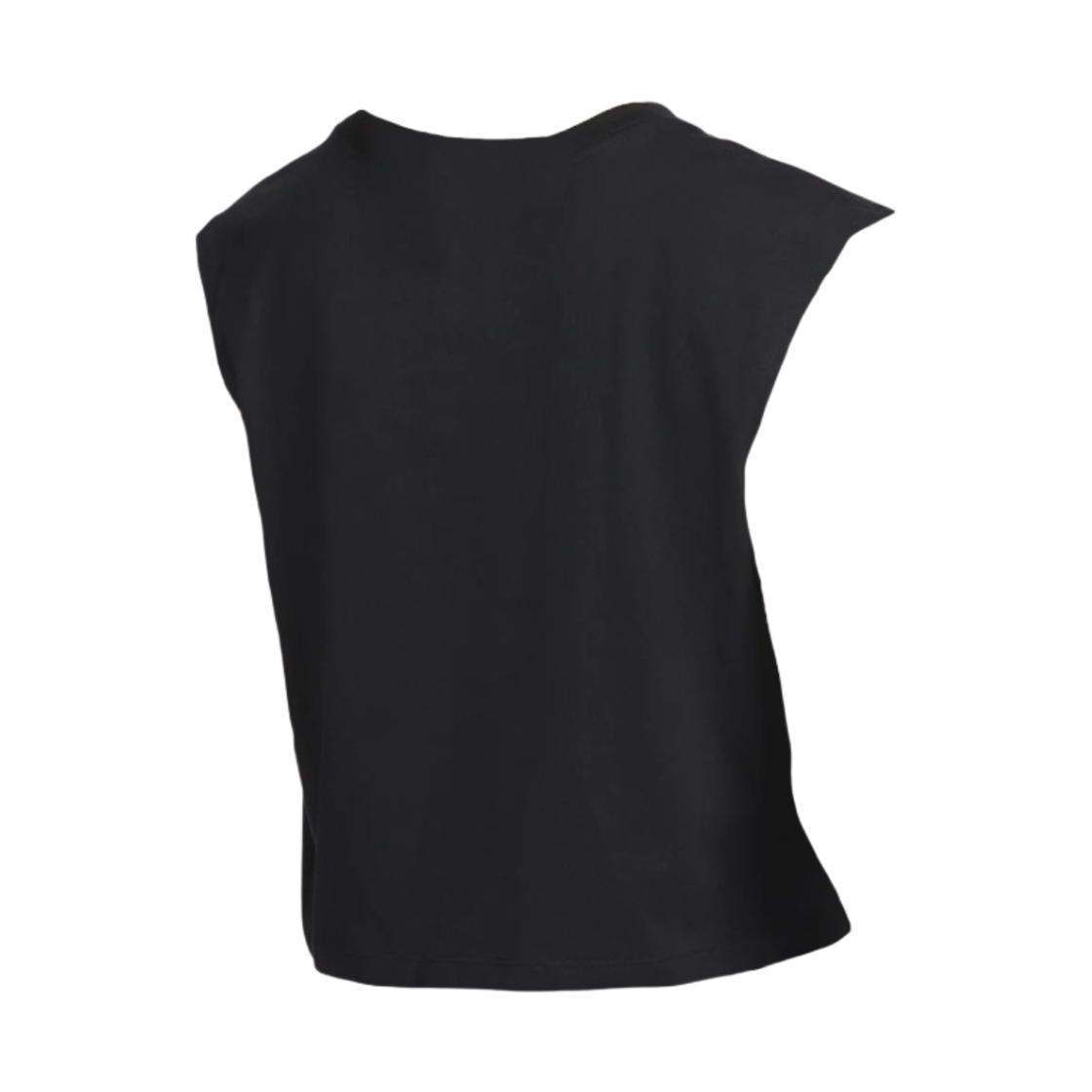 (W) 나이키 NSW 머슬 크롭 탱크탑 블랙 - US/EU((W) Nike NSW Muscle Cropped Tank Top Black - US/EU) - 2