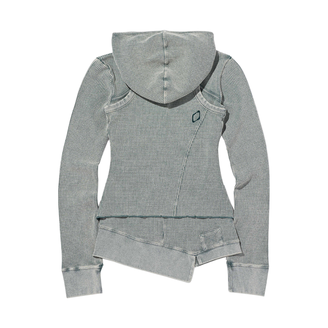 MSCHF◆LAYERED WAFFLE HOODIE SET_Beige/Khaki W) 미스치프 레이어드 와플 후드 세트 블리치드 카키 | Mischief