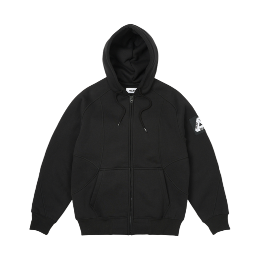 팔라스 아웃라인 아치 후드 집업 블랙 - 23SS | Palace | KREAM